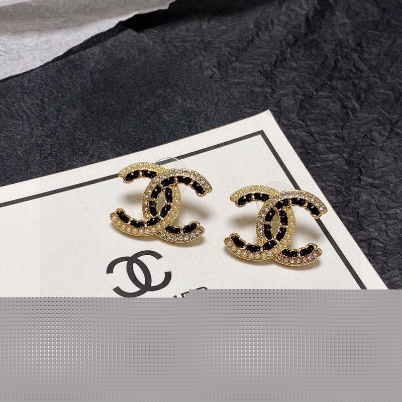 Ch*el earrings